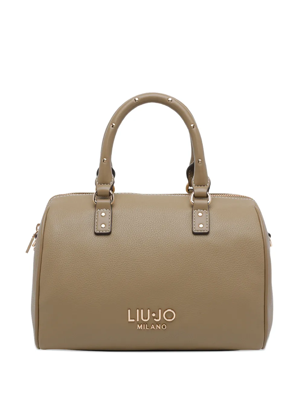 LIU JO logo studded handle handbag - Toni neutri