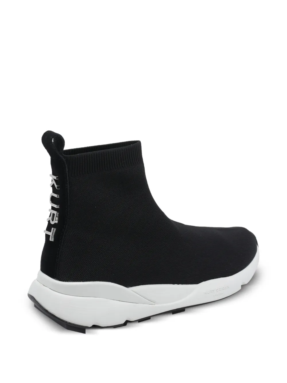  Kurt Geiger London Knit Sock Sneakers - Black 
