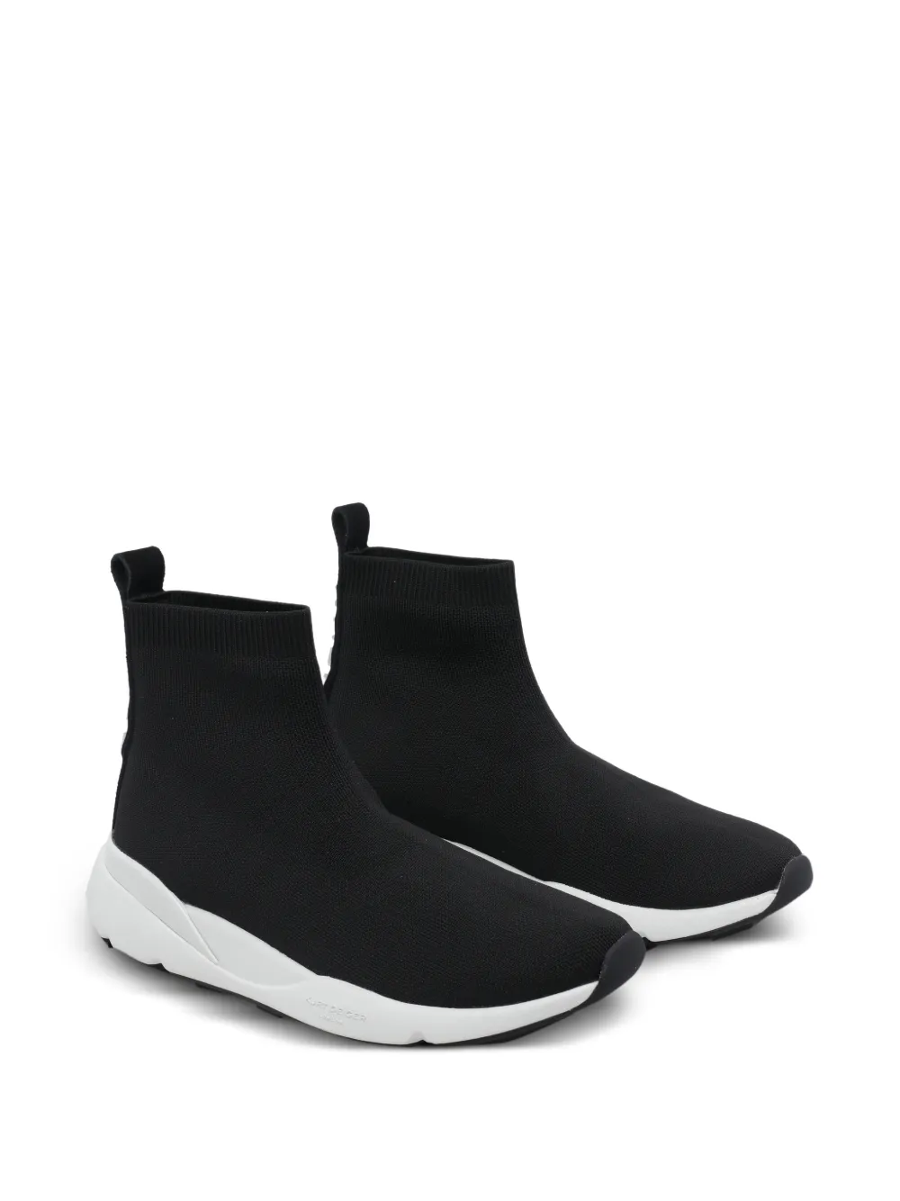  Kurt Geiger London Knit Sock Sneakers - Black 
