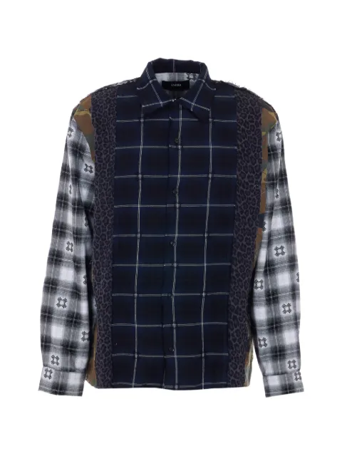 AMIRI patchwork shirt