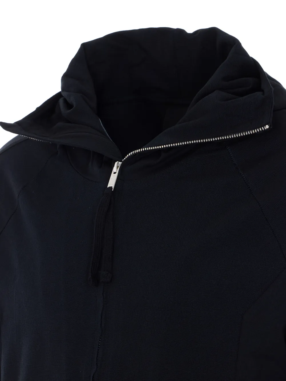 Thom Krom Hoodie met rits Zwart