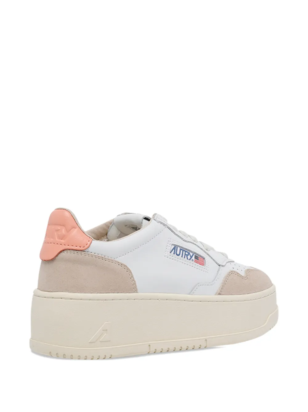 Autry platform medalist sneakers Wit