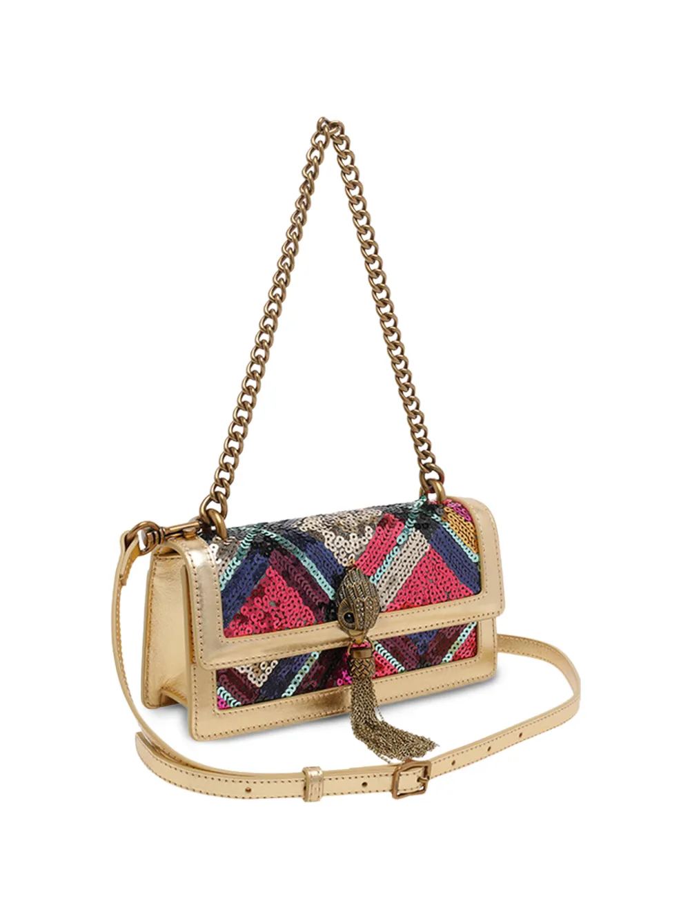 Kurt Geiger London Shoreditch schoudertas Goud