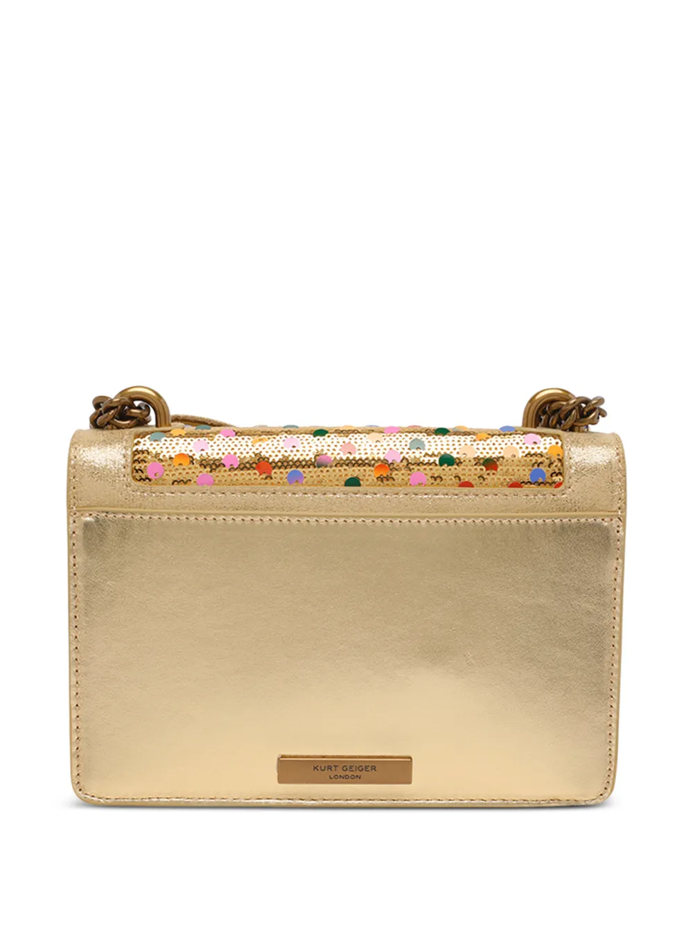 Kurt Geiger London Bow Shoreditch ショルダーバッグ S | ゴールド