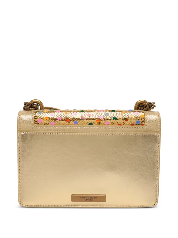 Kurt Geiger London Bow Shoreditch ショルダーバッグ S | ゴールド