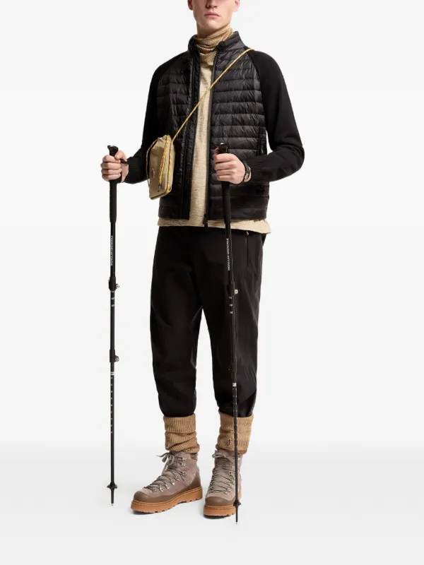 Moncler Grenoble Padded Zip Jacket | Black | FARFETCH