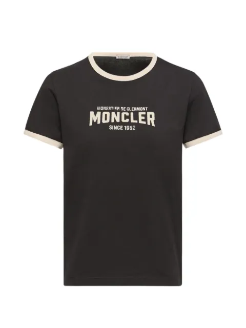 Moncler flock-logo T-shirt