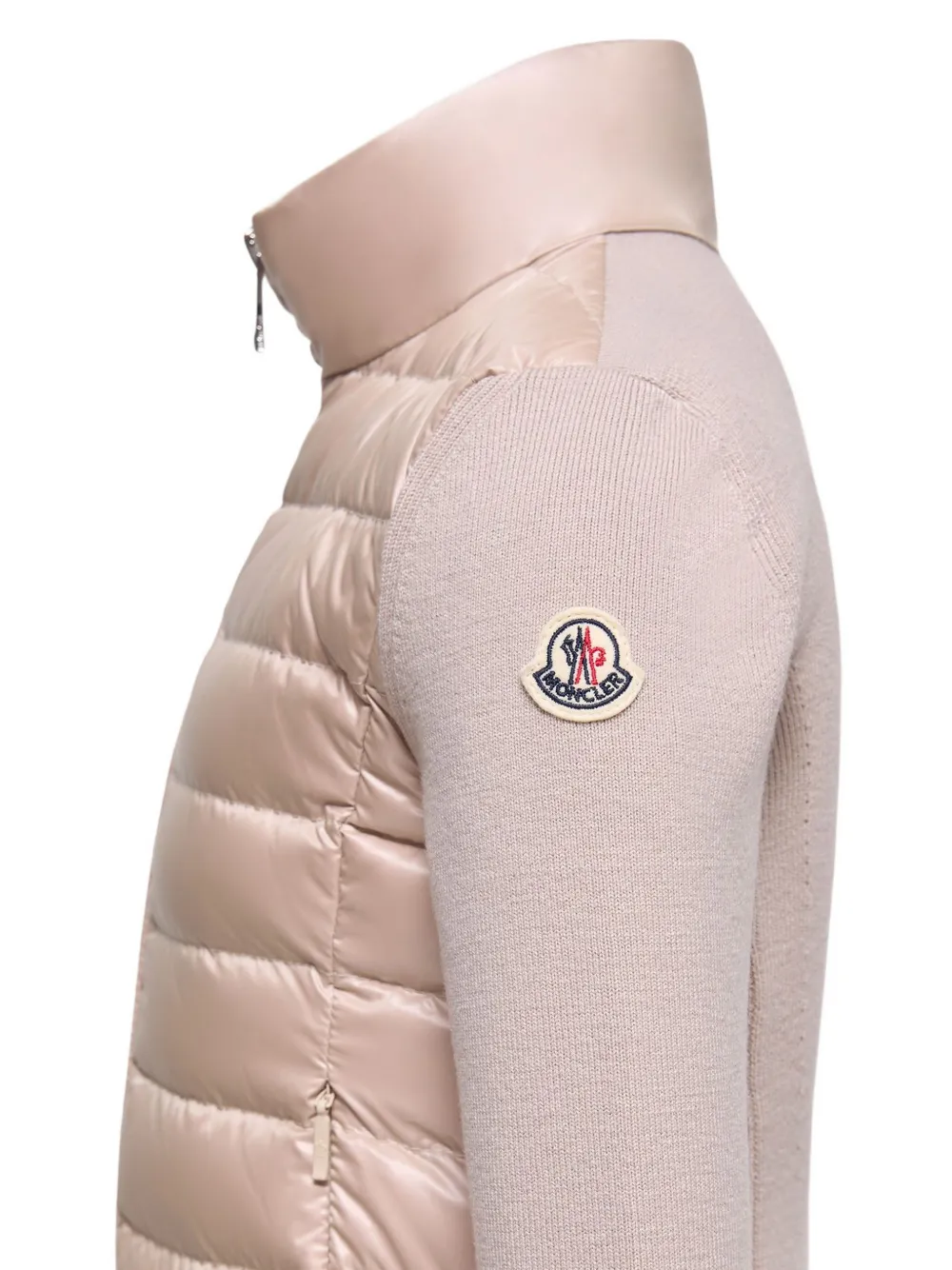  Moncler Enfant Zipped High-neck Jacket - Neutrals 