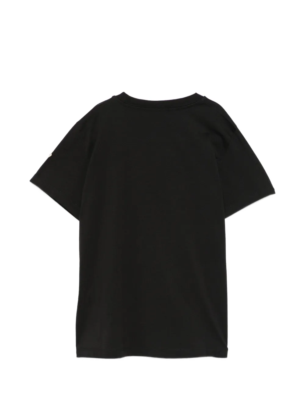  Moncler Enfant Logo-print T-shirt - Black 