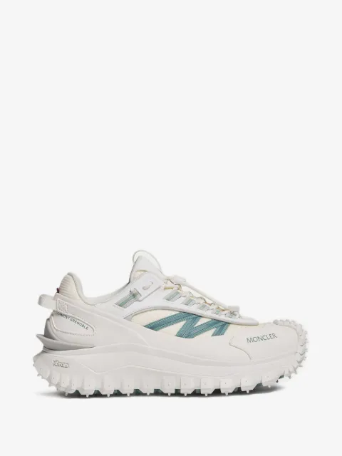 Moncler lace rubber sole sneakers