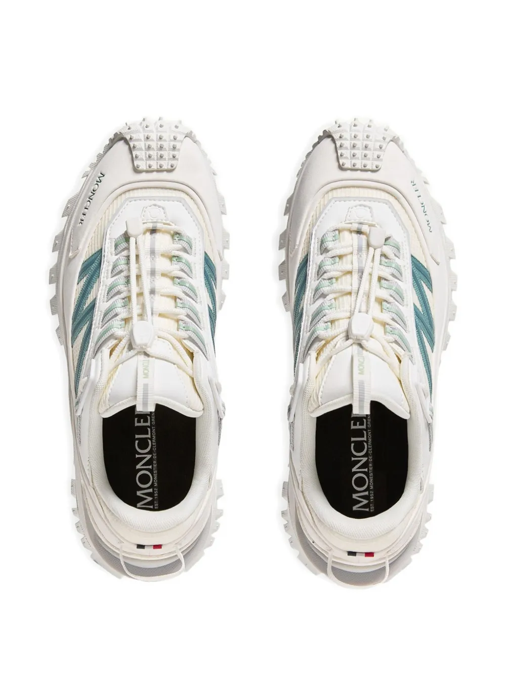 Moncler Sneakers met rubberen zool Beige