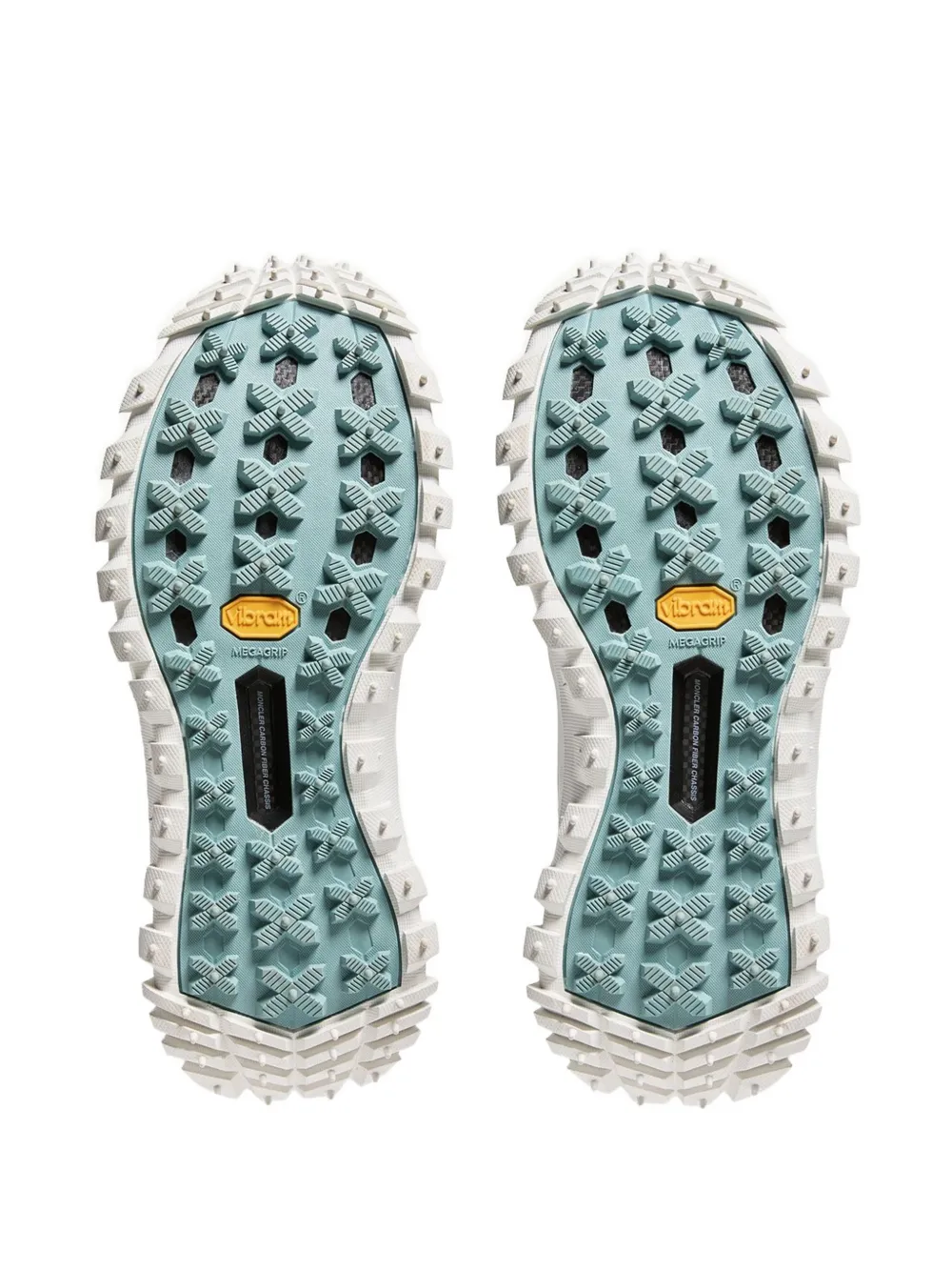 Moncler Sneakers met rubberen zool Beige