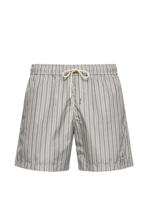 Moncler striped swim shorts