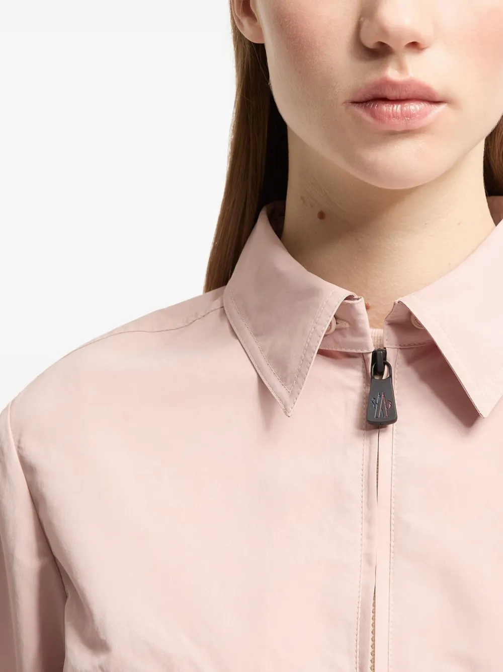Moncler Grenoble Jack met rits Roze