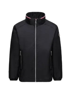 Moncler Enfant New Urville Hooded Jacket | Black | FARFETCH