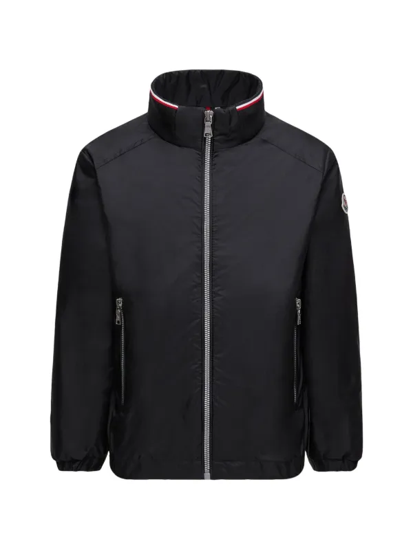 Moncler Enfant ハイネック ボンバージャケット | ブラック | FARFETCH JP