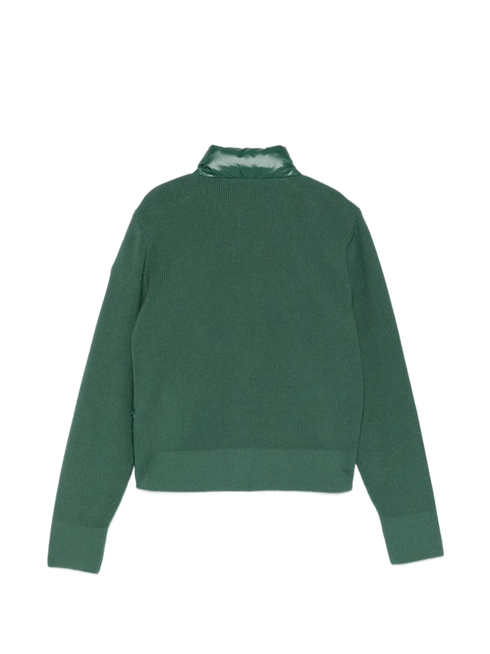  Moncler Enfant Tricolour Stripes Jacket - Green 