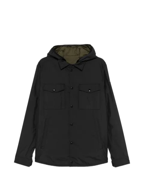 Moncler removable-lining hooded jacket