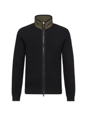 Stone Island ジップアップ カーディガン | ブラック | FARFETCH JP