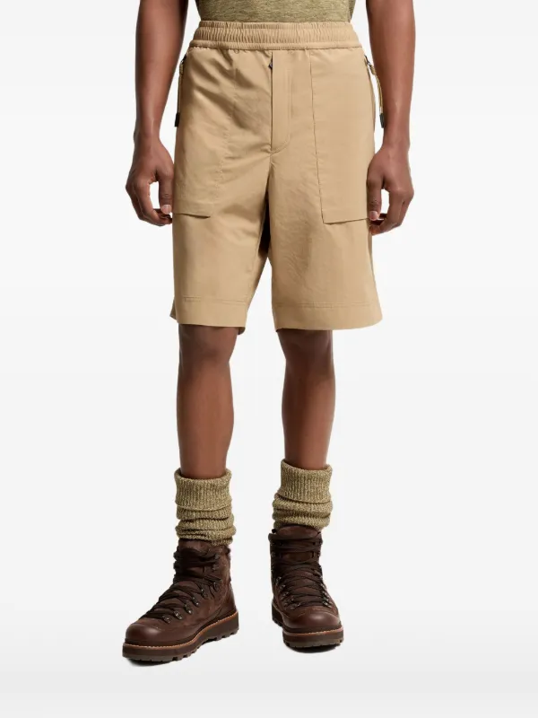 Moncler Grenoble パッチポケット ショートパンツ | ニュートラル
