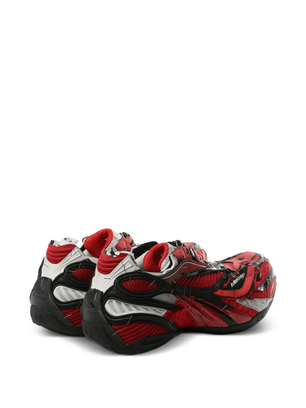 Balenciaga Gestreepte sneakers Rood