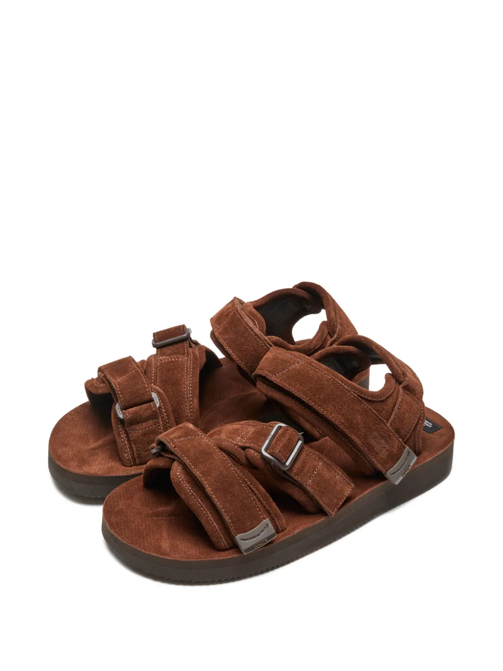 Suicoke Kisee sandalen met klittenband Bruin
