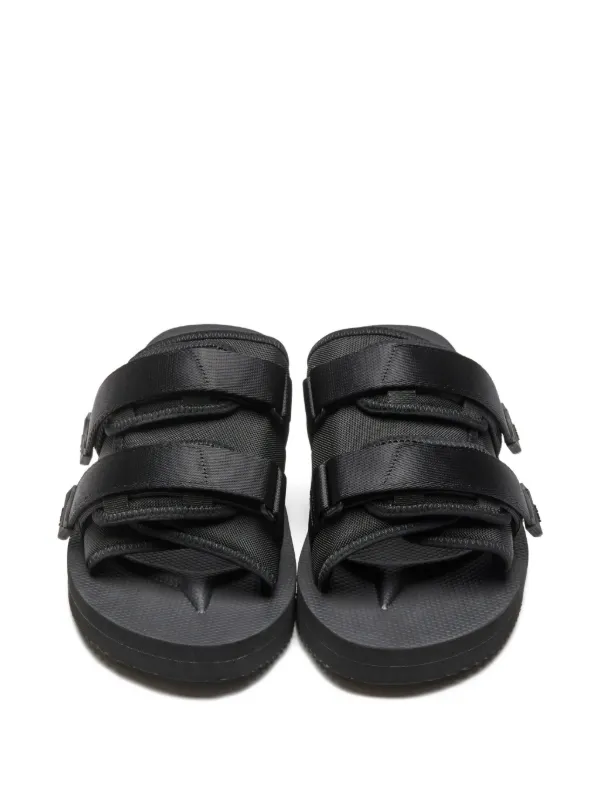 Suicoke Moto strap-detail Sandals | Black | FARFETCH