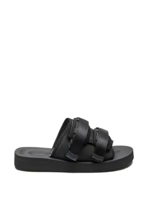 Mastermind Japan x Suicoke Reflective Sandals | Black | FARFETCH