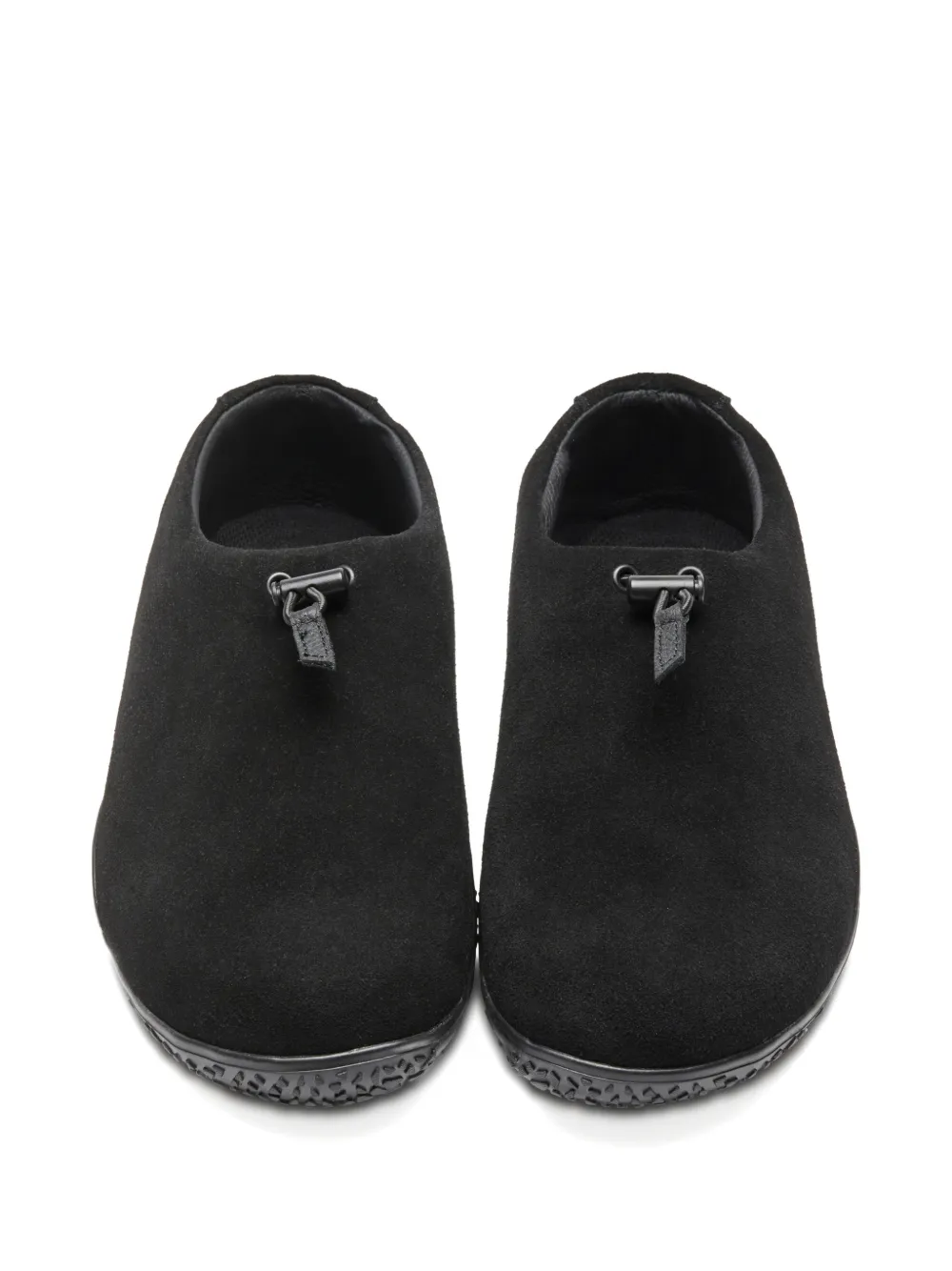 Suicoke Leren sneakers Zwart