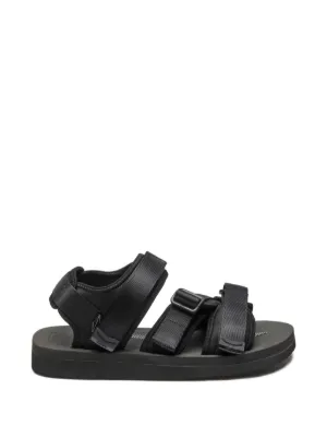 Toga Virilis バックル エナメルレザーサンダル | ブラック | FARFETCH JP