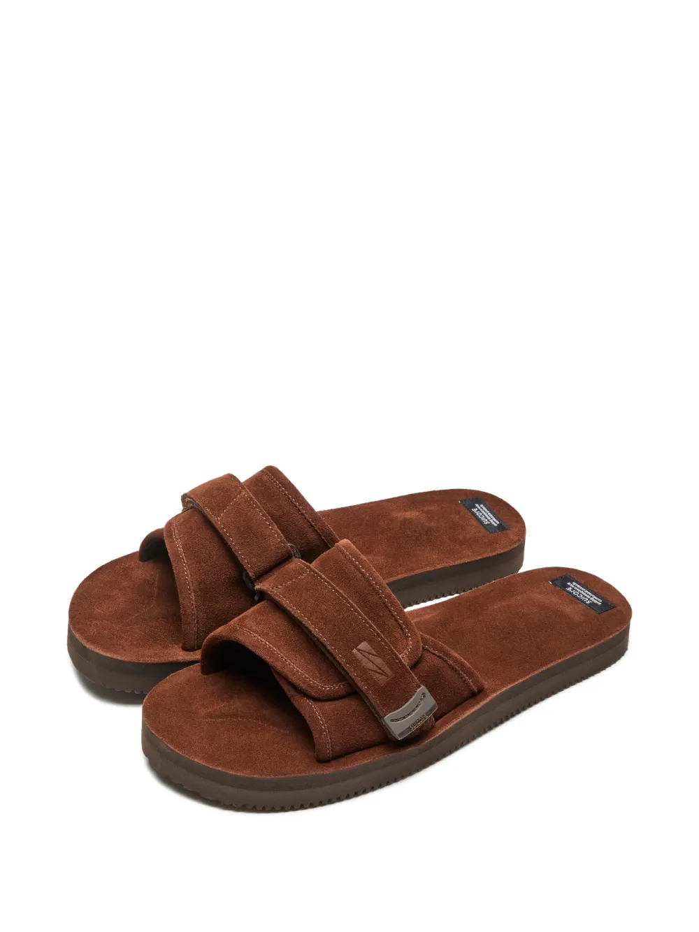 Suicoke Padri-S sandalen met logodetail Bruin
