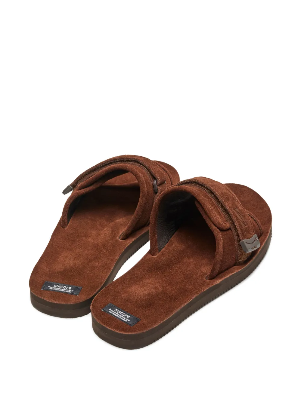Suicoke Padri-S sandalen met logodetail Bruin