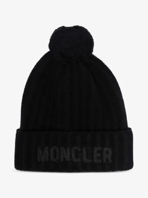 Moncler Grenoble logo-detail beanie hat