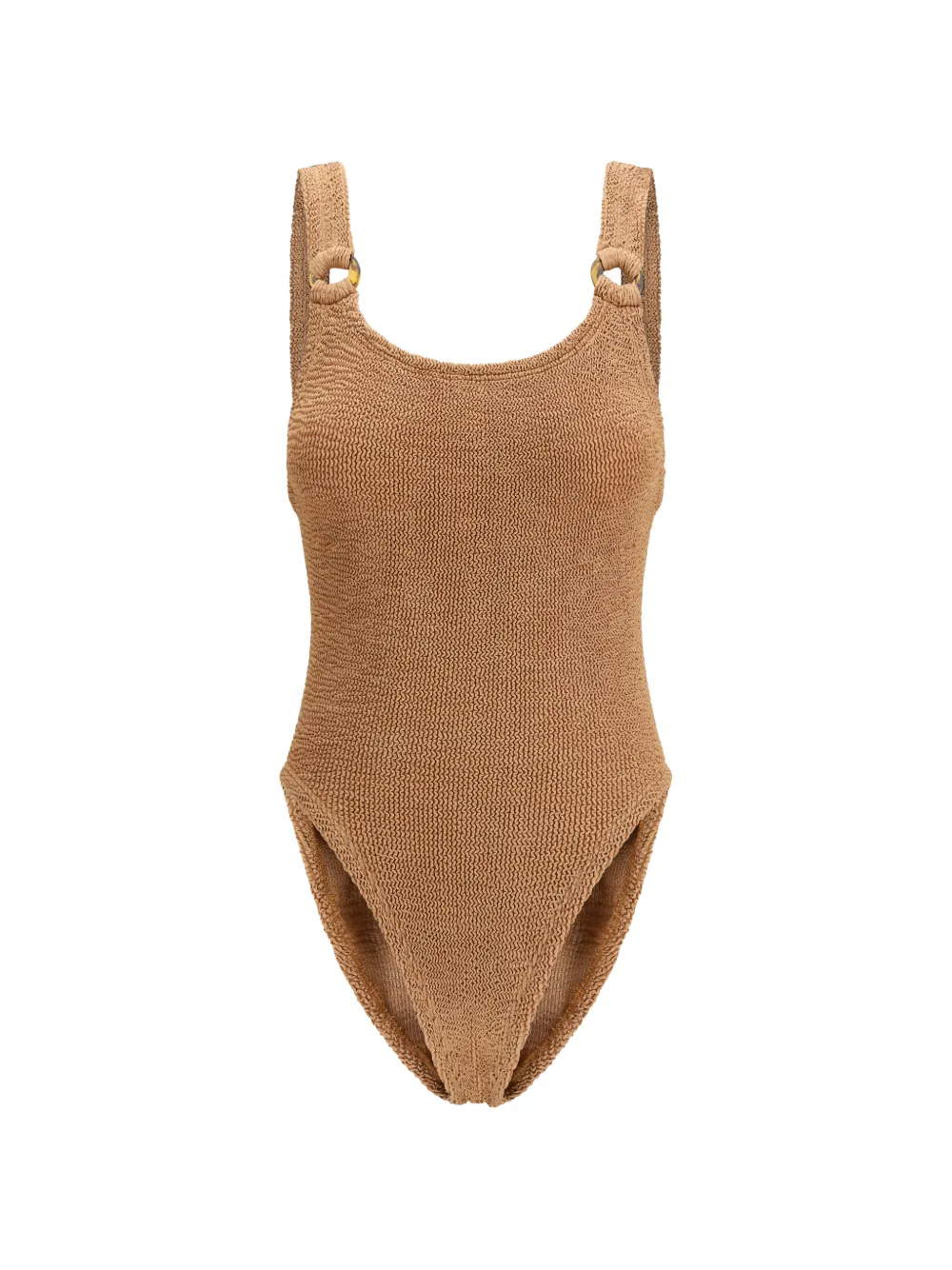 Hunza G Domino ring-strap swimsuit - Toni neutri