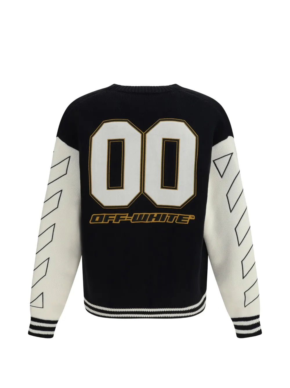Off-White varsity embroidered cardigan | Cardigans | Image 2