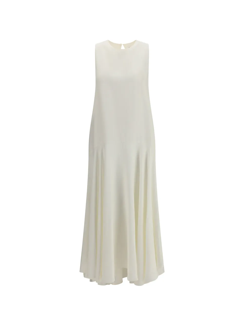 P.A.R.O.S.H. sleeveless midi dress - Bianco