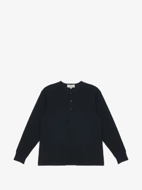 Studio Nicholson playera manga larga Henley