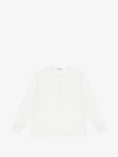 Studio Nicholson long-sleeve henley T-shirt