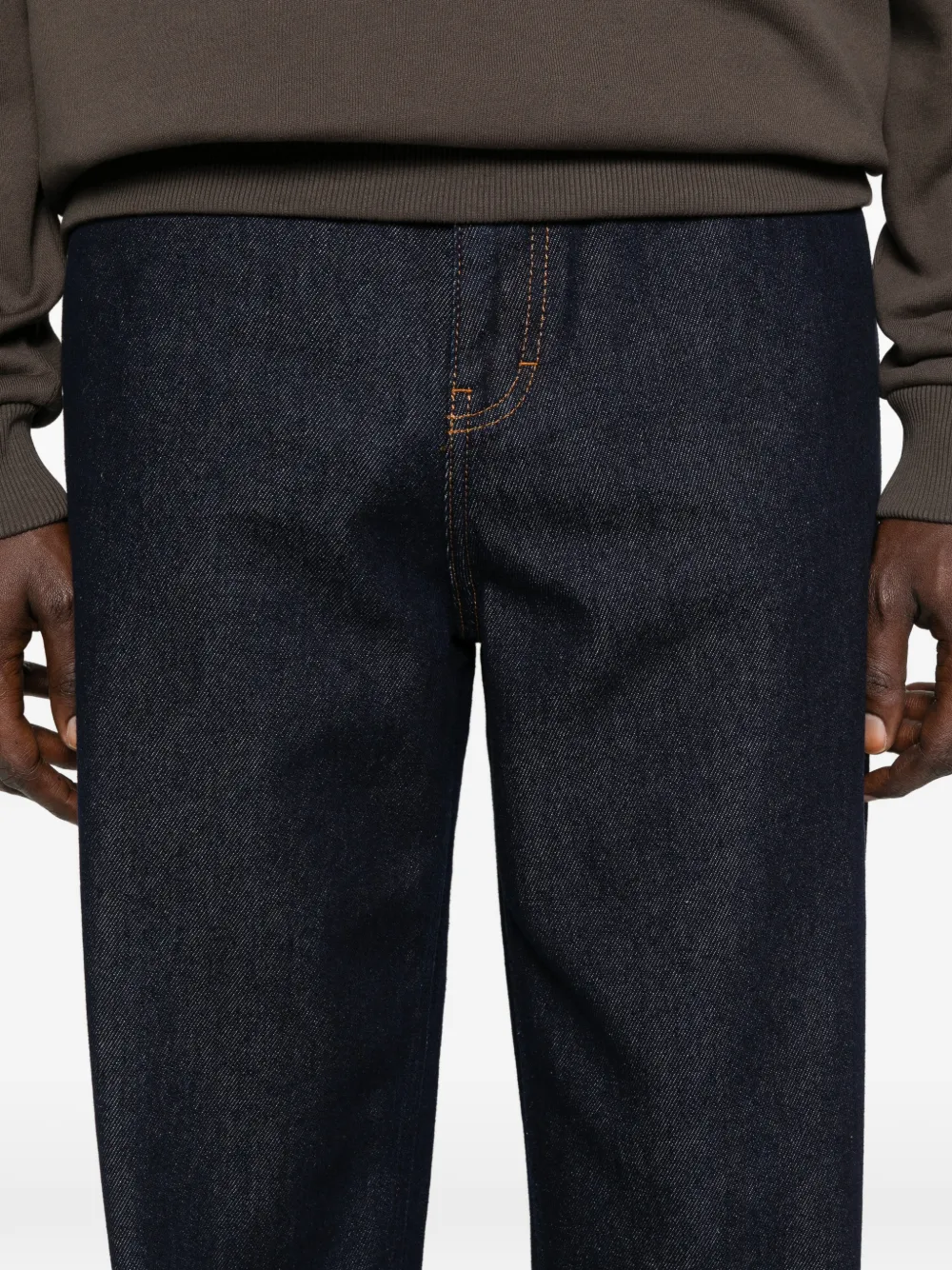 Les Deux Roi jeans met knopen Blauw