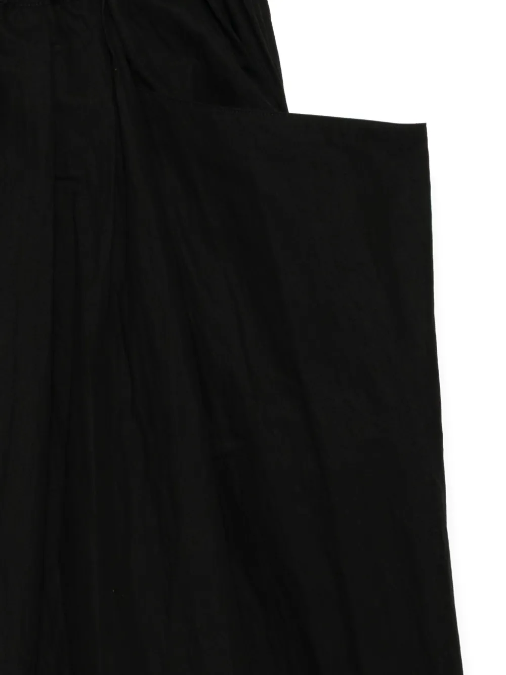 Yohji Yamamoto Rok met R-volume Zwart