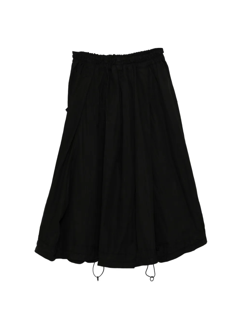 Yohji Yamamoto Rok met R-volume Zwart