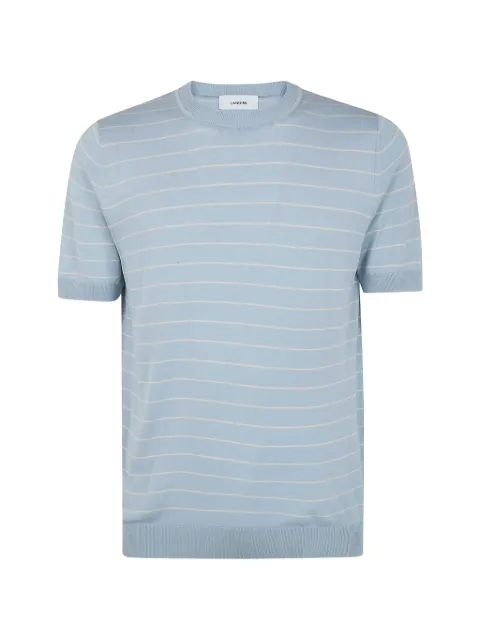 Lardini striped silk T-shirt