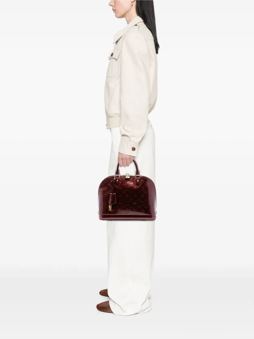 1990-2025 Monogram Vernis Alma Pm Handbag