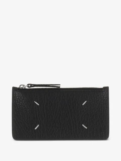 Maison Margiela porte-cartes à détail zippé