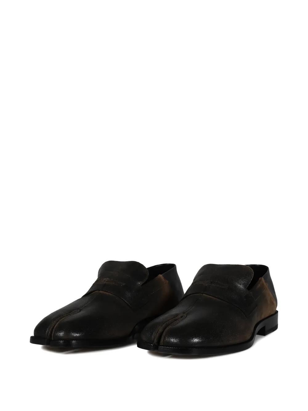 Maison Margiela Tabi loafers Zwart