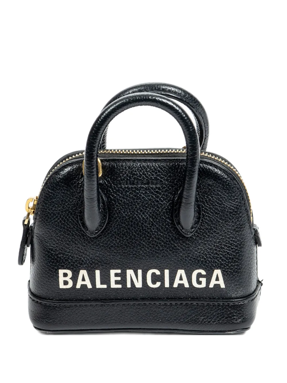 Balenciaga Pre-Owned Ville logo-print mini tote bag - Nero