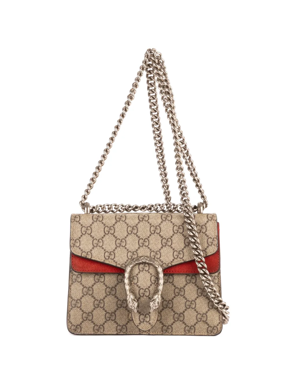 Gucci Pre-Owned Dionysus mini crossbody bag - Toni neutri