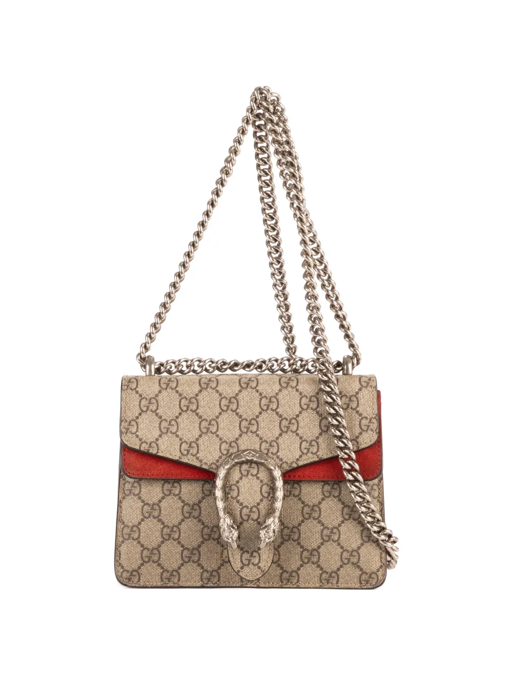 Gucci Pre-Owned Dionysus mini crossbody bag - Toni neutri