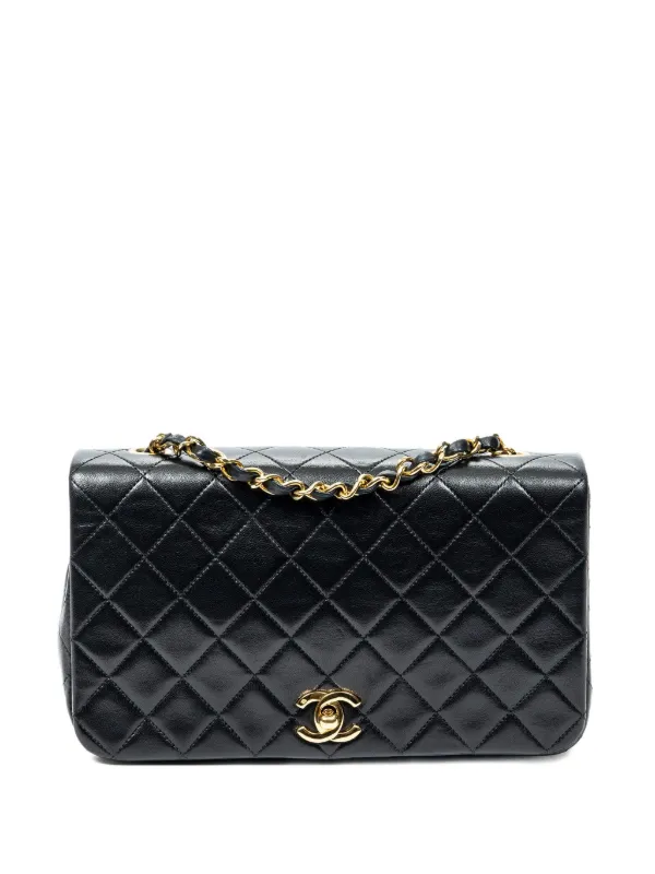 CHANEL Pre-Owned 1989-1991 マドモアゼル フルフラップ マトラッセ 