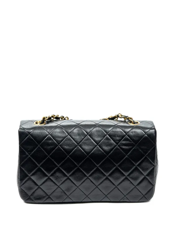 CHANEL Pre-Owned 1989-1991 マドモアゼル フルフラップ マトラッセ